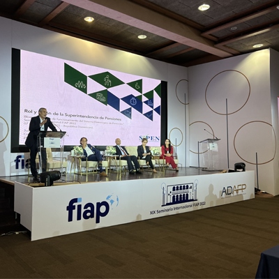 Celebran XIX Seminario Internacional FIAP: “Desafíos y soluciones para las pensiones de hoy y mañana”