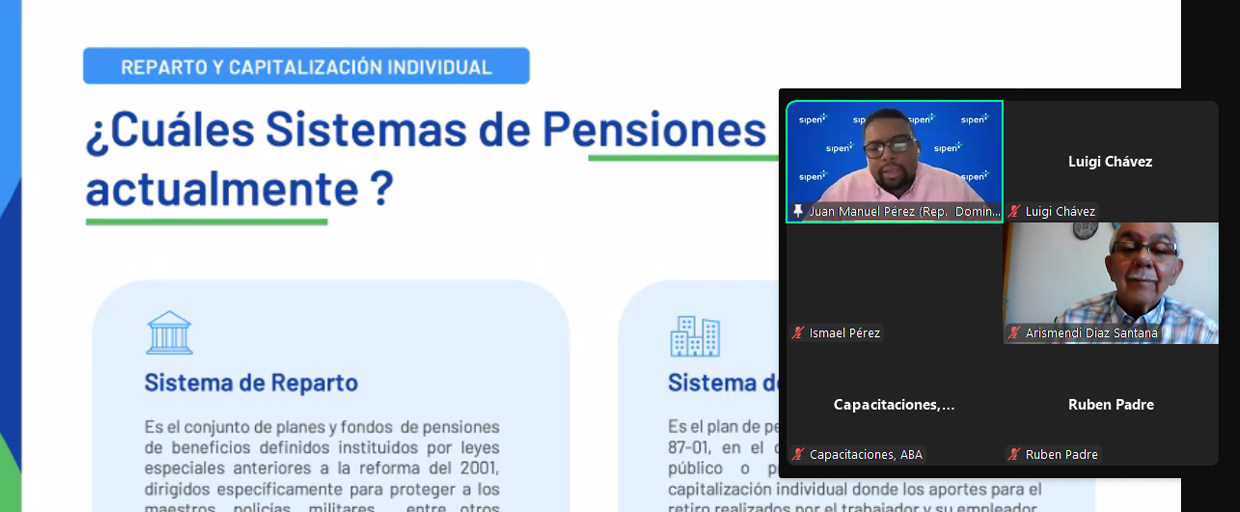 La Sipen y la Asociación de Bancos Múltiples promueven el ahorro en el sistema de pensiones