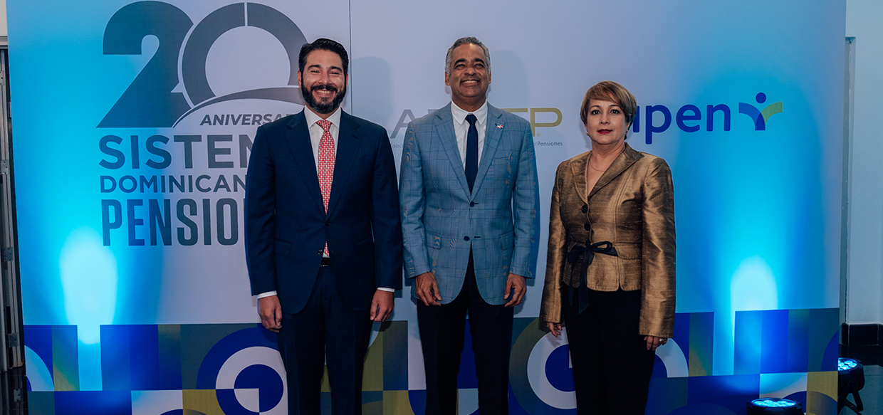 ADAFP y SIPEN presentan innovaciones al Sistema Dominicano de Pensiones en sus 20 años