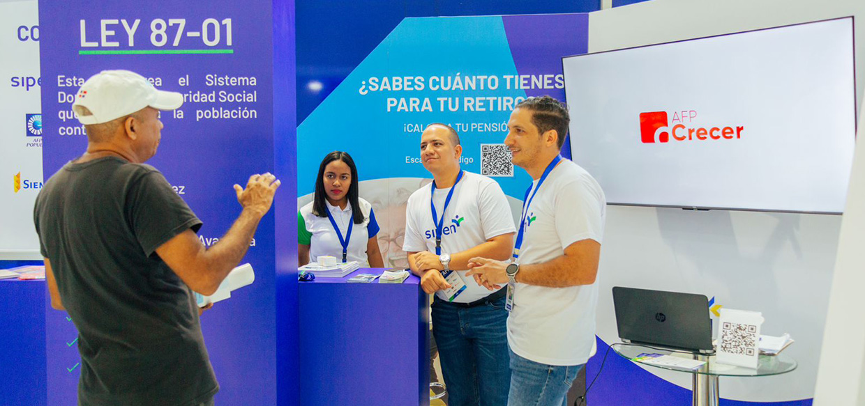 Sistema Dominicano de Pensiones presente en la XXV Feria Internacional del Libro